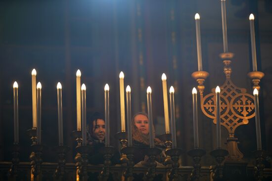 Christmas Liturgy at Christ the Savior Cathedral