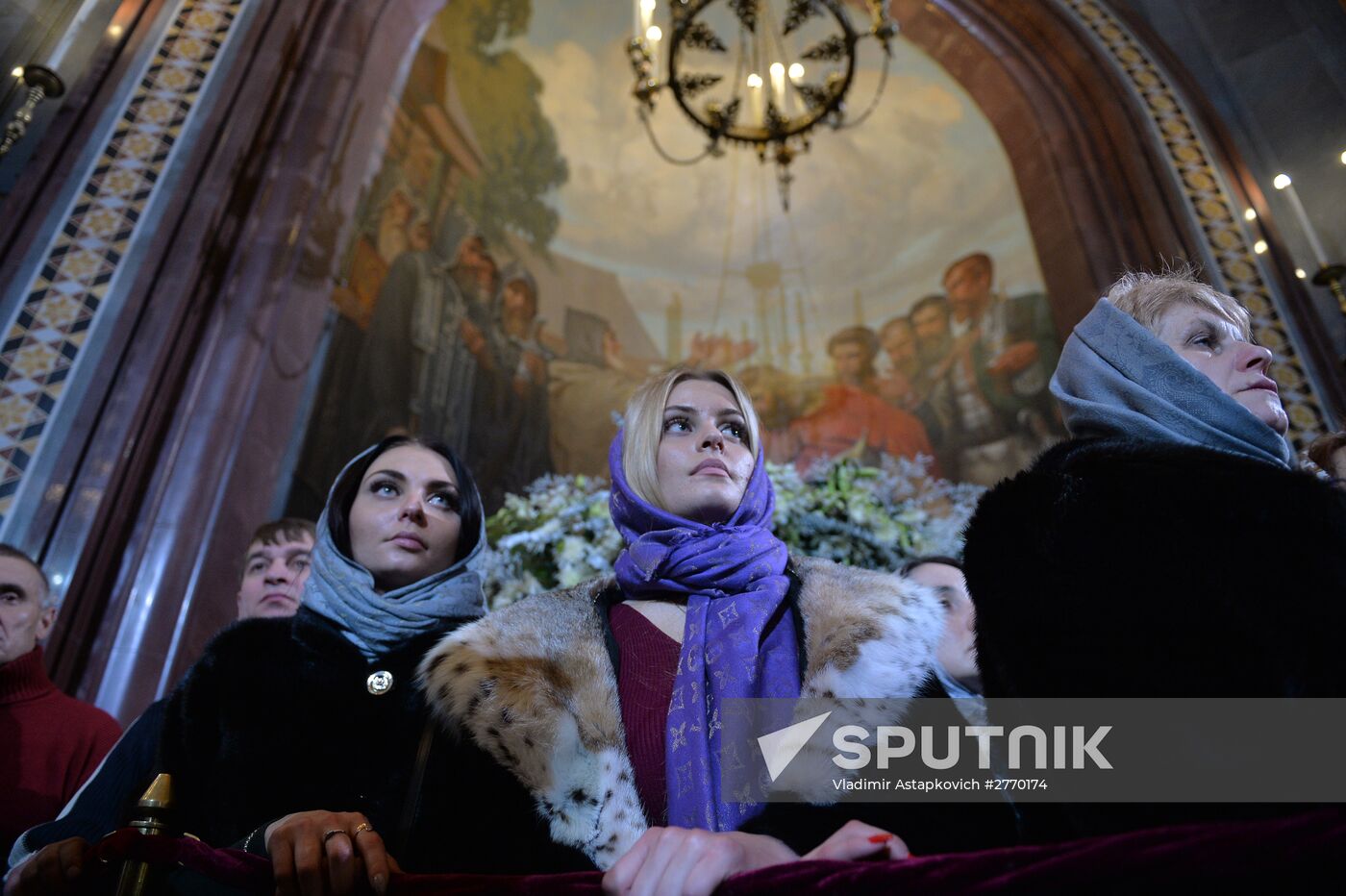 Christmas Liturgy at Christ the Savior Cathedral