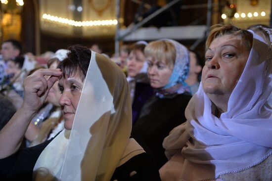 Christmas Liturgy at Christ the Savior Cathedral