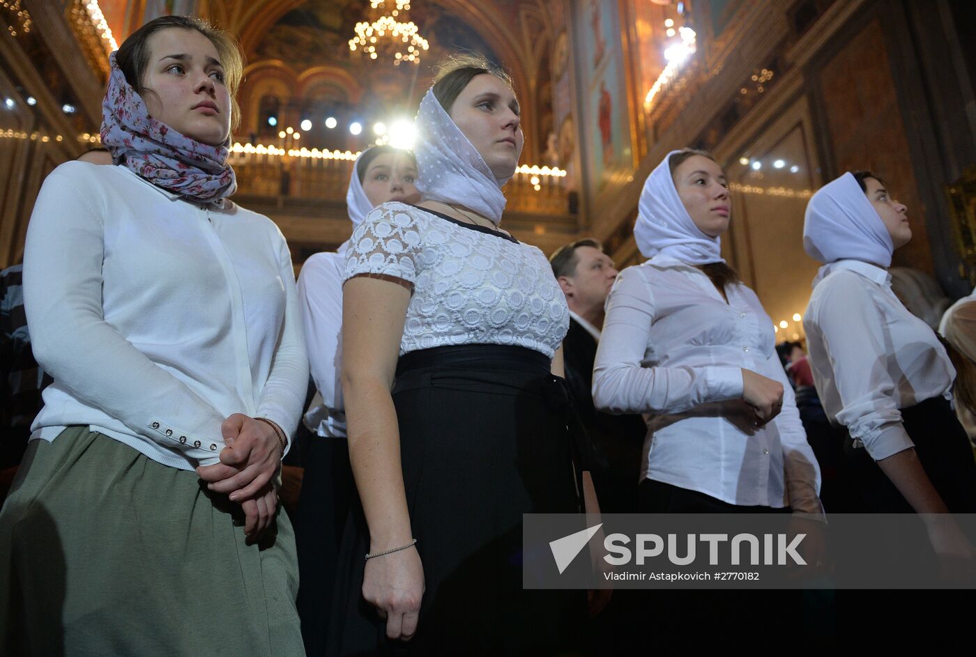 Christmas Liturgy at Christ the Savior Cathedral