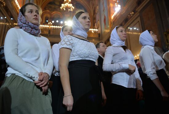 Christmas Liturgy at Christ the Savior Cathedral