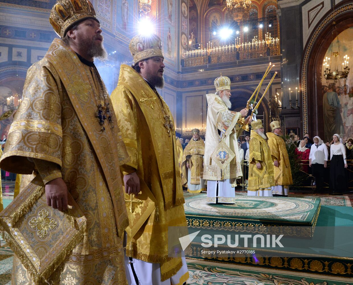 Christmas Liturgy at Christ the Savior Cathedral