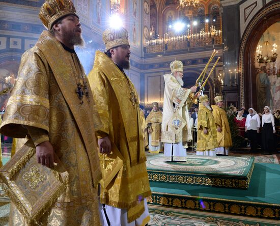 Christmas Liturgy at Christ the Savior Cathedral