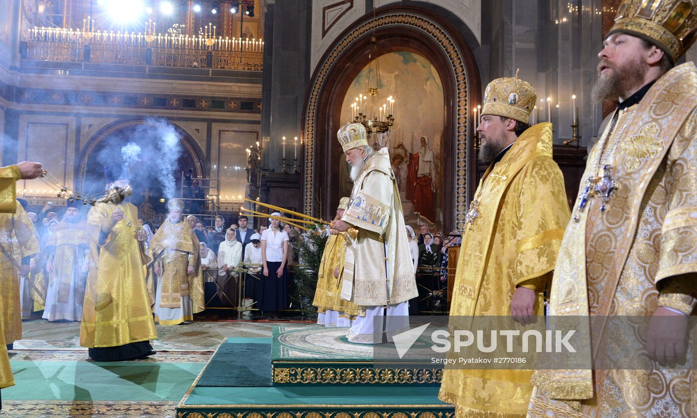 Christmas Liturgy at Christ the Savior Cathedral