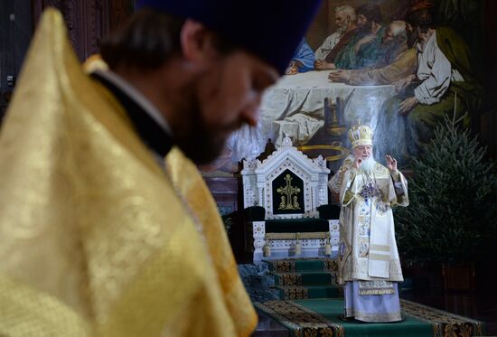 Christmas Liturgy at Christ the Savior Cathedral