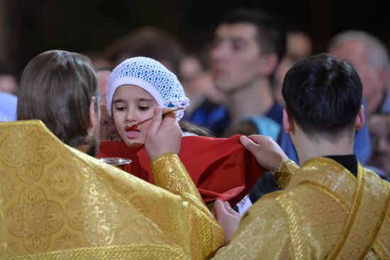 Christmas Liturgy at Christ the Savior Cathedral