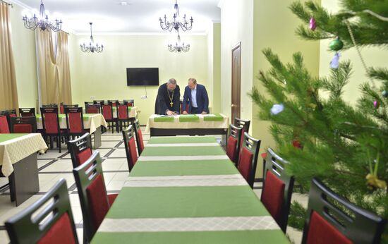 President Vladimir Putin attends a Christmas service