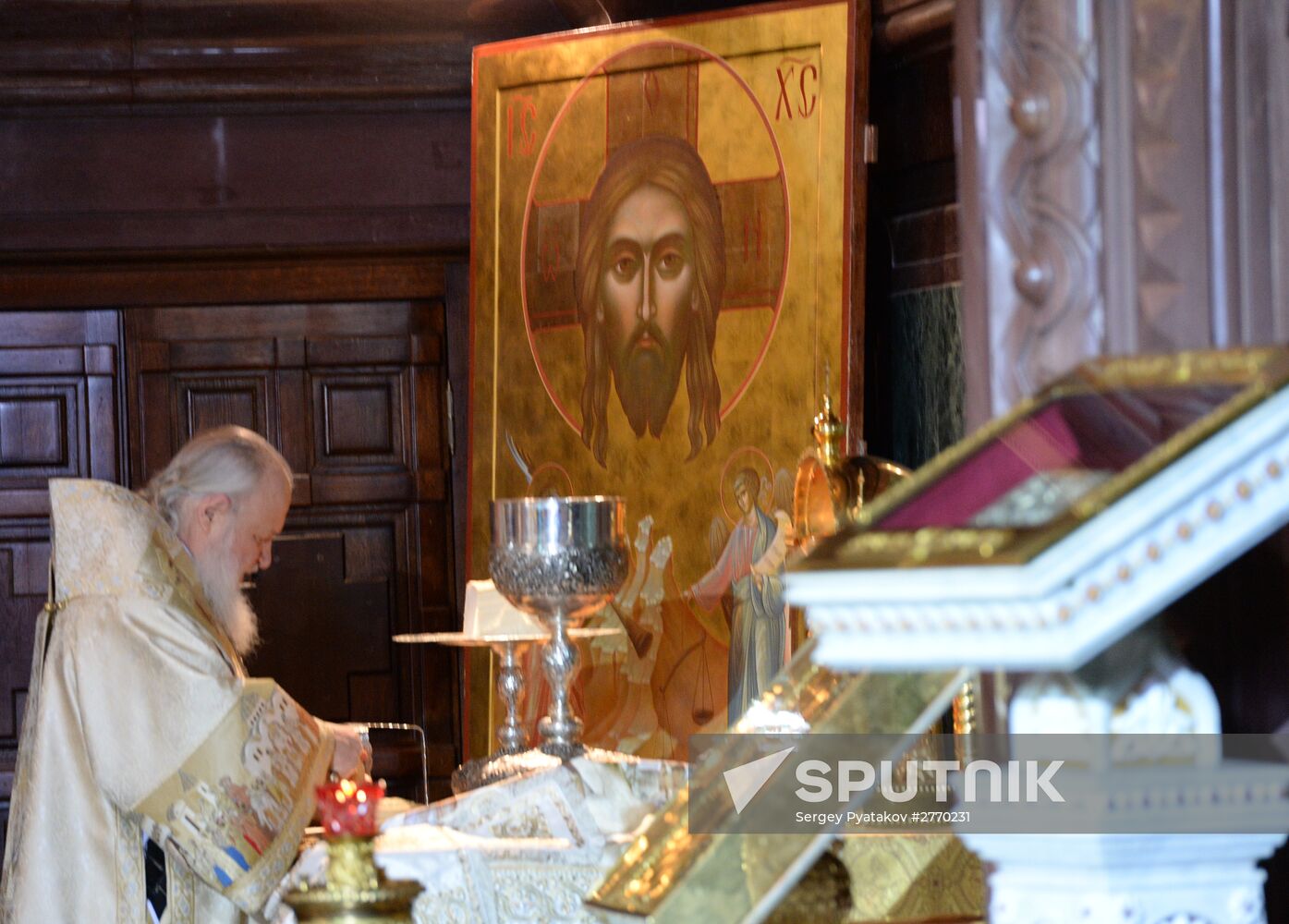 Christmas Liturgy at Christ the Savior Cathedral