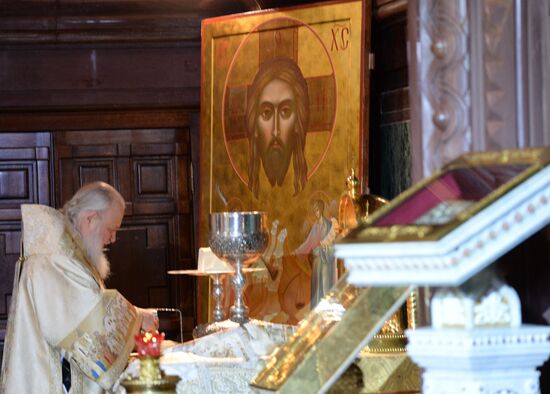 Christmas Liturgy at Christ the Savior Cathedral