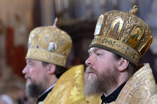Christmas Liturgy at Christ the Savior Cathedral