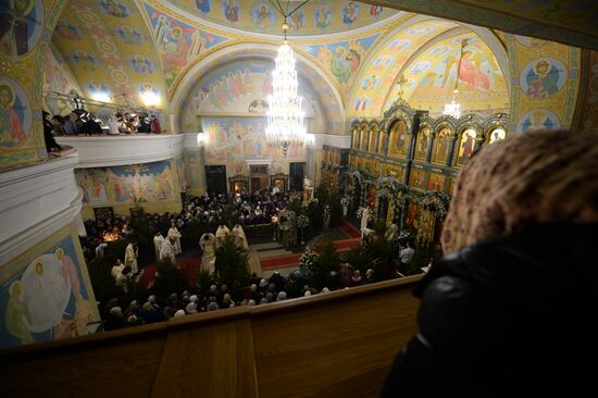 Russia celebrates Orthodox Christmas