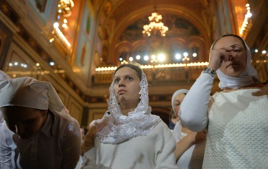 Christmas Liturgy at Christ the Savior Cathedral