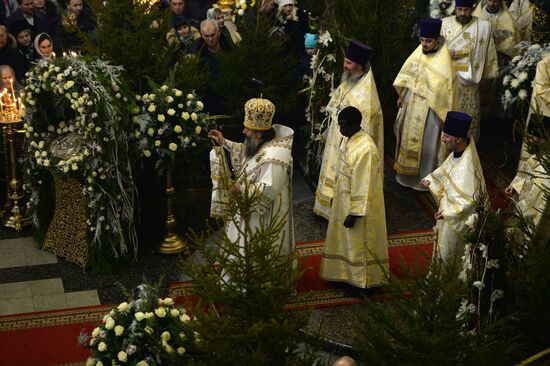 Russia celebrates Orthodox Christmas