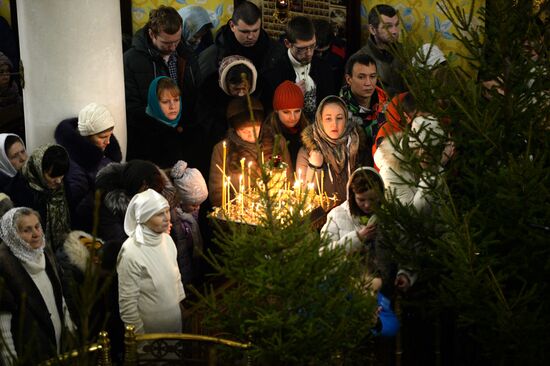 Russia celebrates Orthodox Christmas
