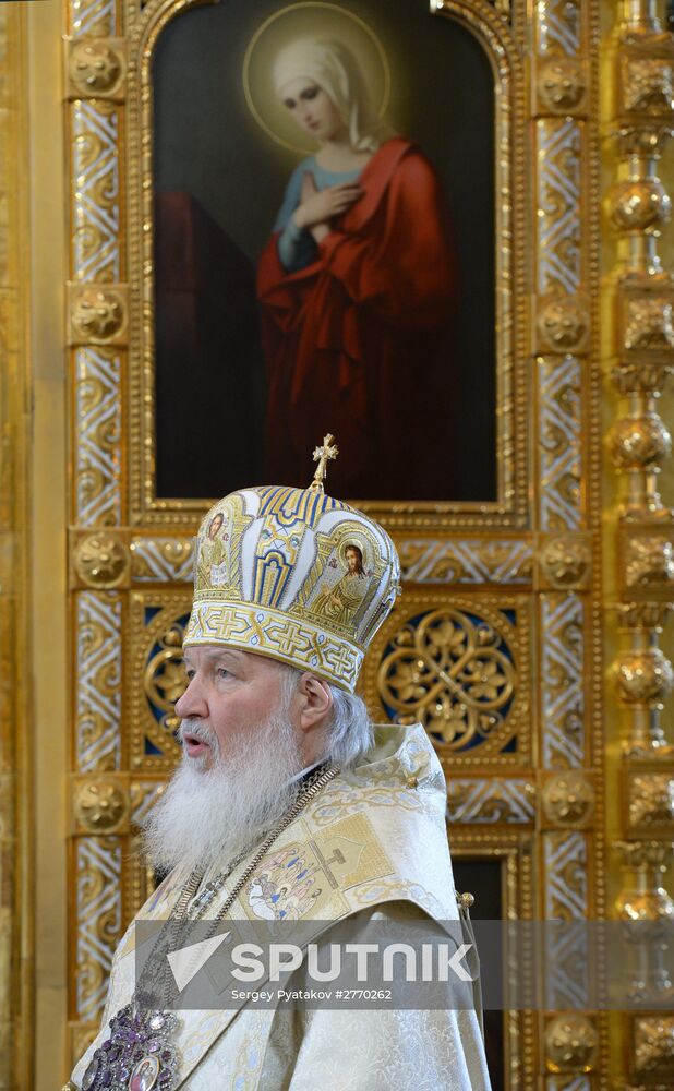 Christmas Liturgy at Christ the Savior Cathedral