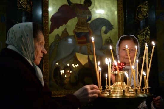 Russia celebrates Orthodox Christmas
