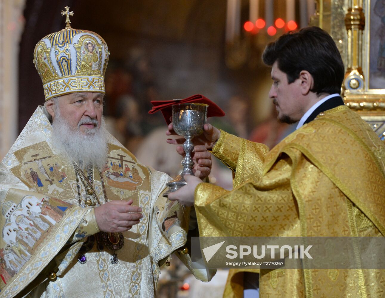 Christmas Liturgy at Christ the Savior Cathedral