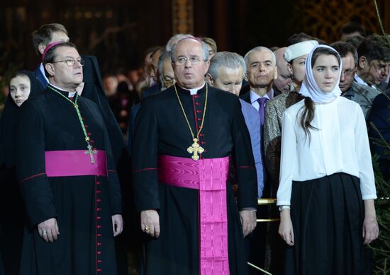 Christmas Liturgy at Christ the Savior Cathedral