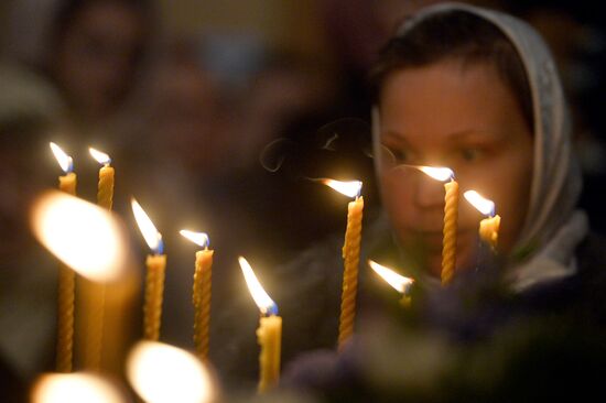 Russia celebrates Orthodox Christmas