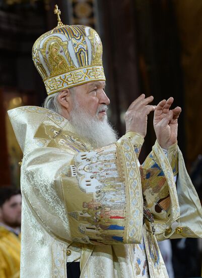 Christmas Liturgy at Christ the Savior Cathedral