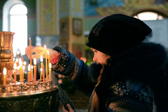 Russia celebrates Orthodox Christmas