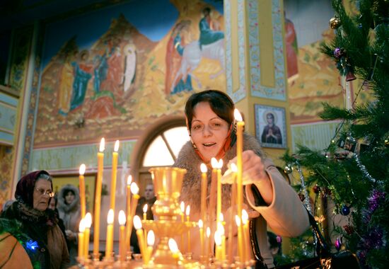 Russia celebrates Orthodox Christmas