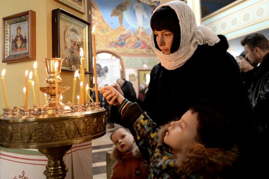Russia celebrates Orthodox Christmas
