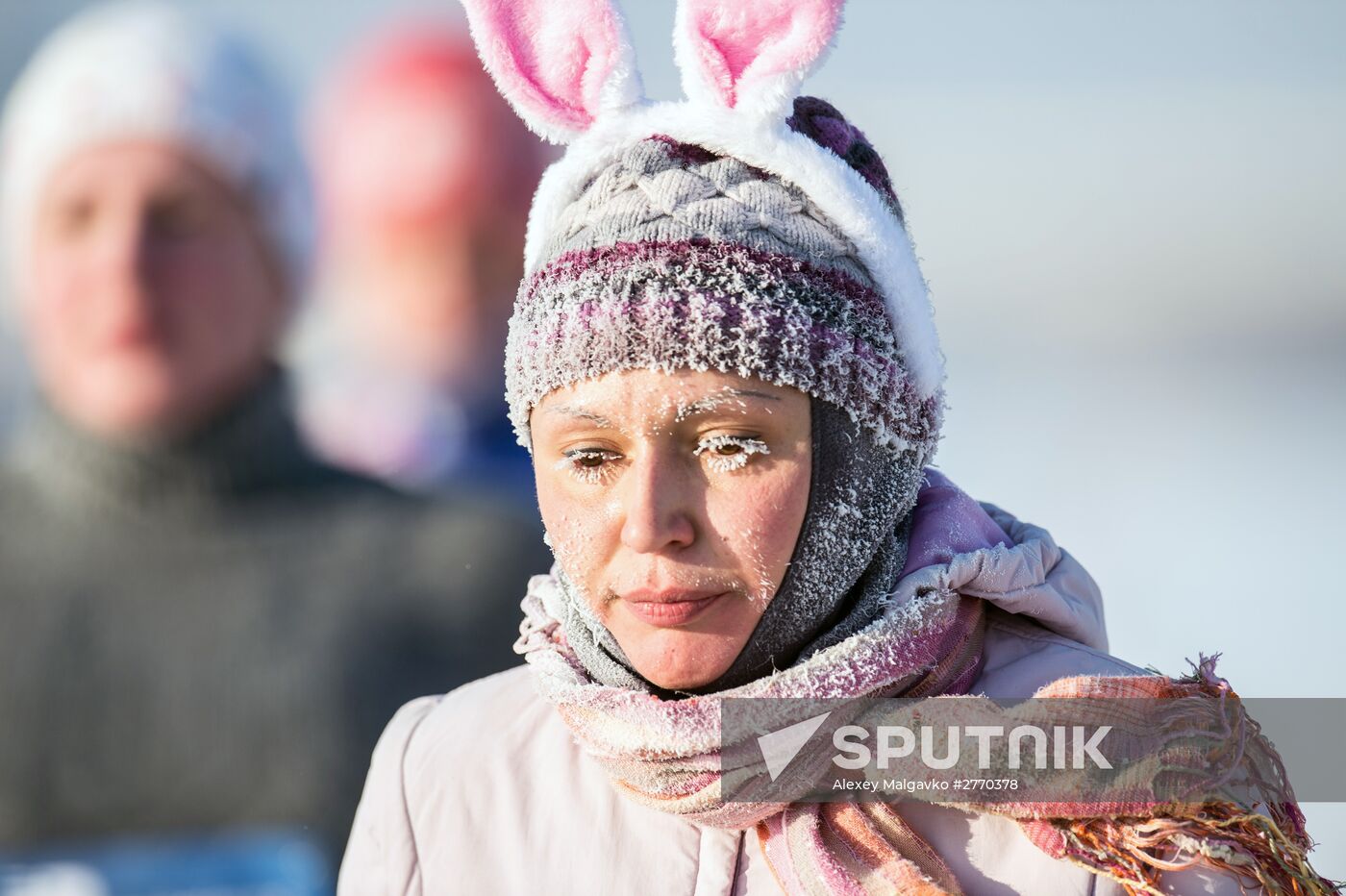 The 25th Christmas half marathon in Omsk