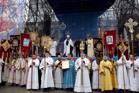 Russia celebrates Orthodox Christmas