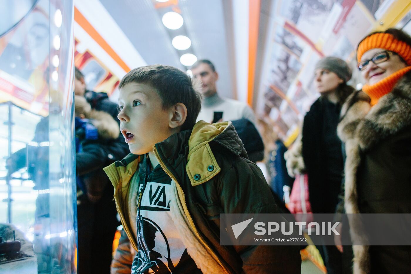 Russian Railways mobile exhibition and lecture complex
