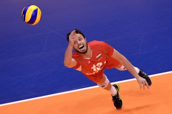 2016 Olympic Games Men's Qualification Volleyball Tournament. Russia vs. Bulgaria