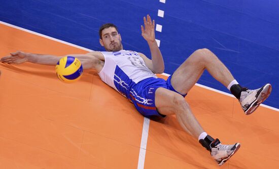 2016 Olympic Games Men's Qualification Volleyball Tournament. Russia vs. Bulgaria