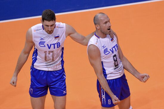 2016 Olympic Games Men's Qualification Volleyball Tournament. Russia vs. Bulgaria