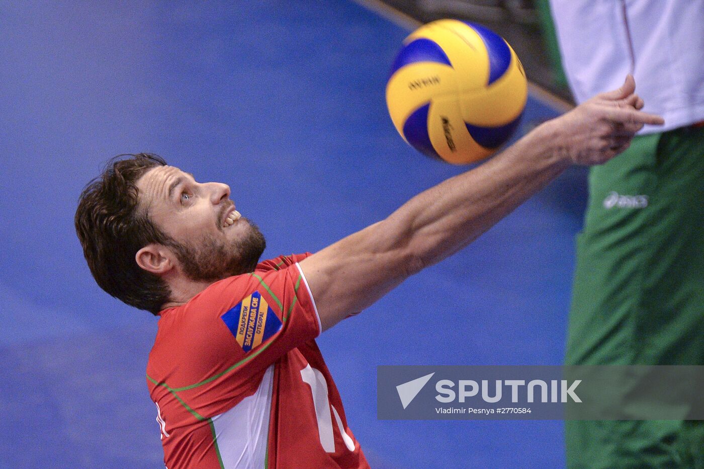 2016 Olympic Games Men's Qualification Volleyball Tournament. Russia vs. Bulgaria