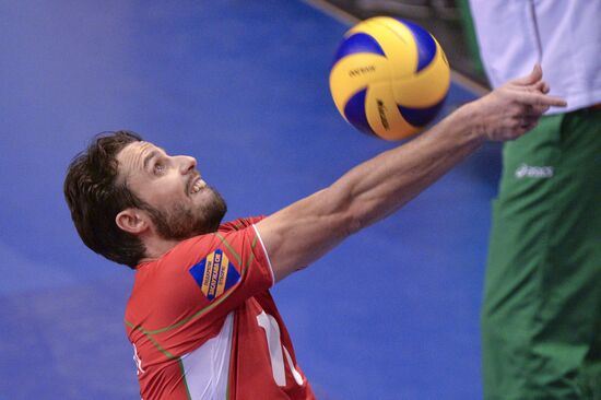2016 Olympic Games Men's Qualification Volleyball Tournament. Russia vs. Bulgaria