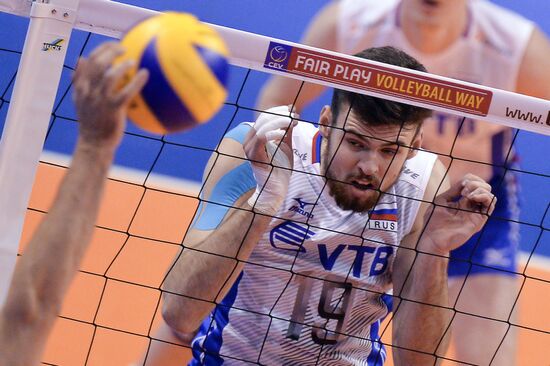 2016 Olympic Games Men's Qualification Volleyball Tournament. Russia vs. Bulgaria