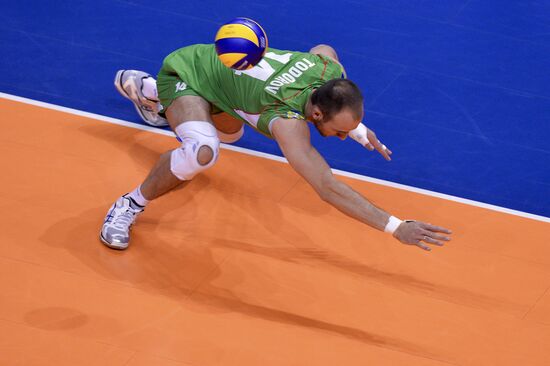 2016 Olympic Games Men's Qualification Volleyball Tournament. Russia vs. Bulgaria