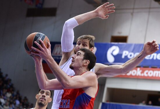 Basketball. Euroleague. CSKA vs. Real