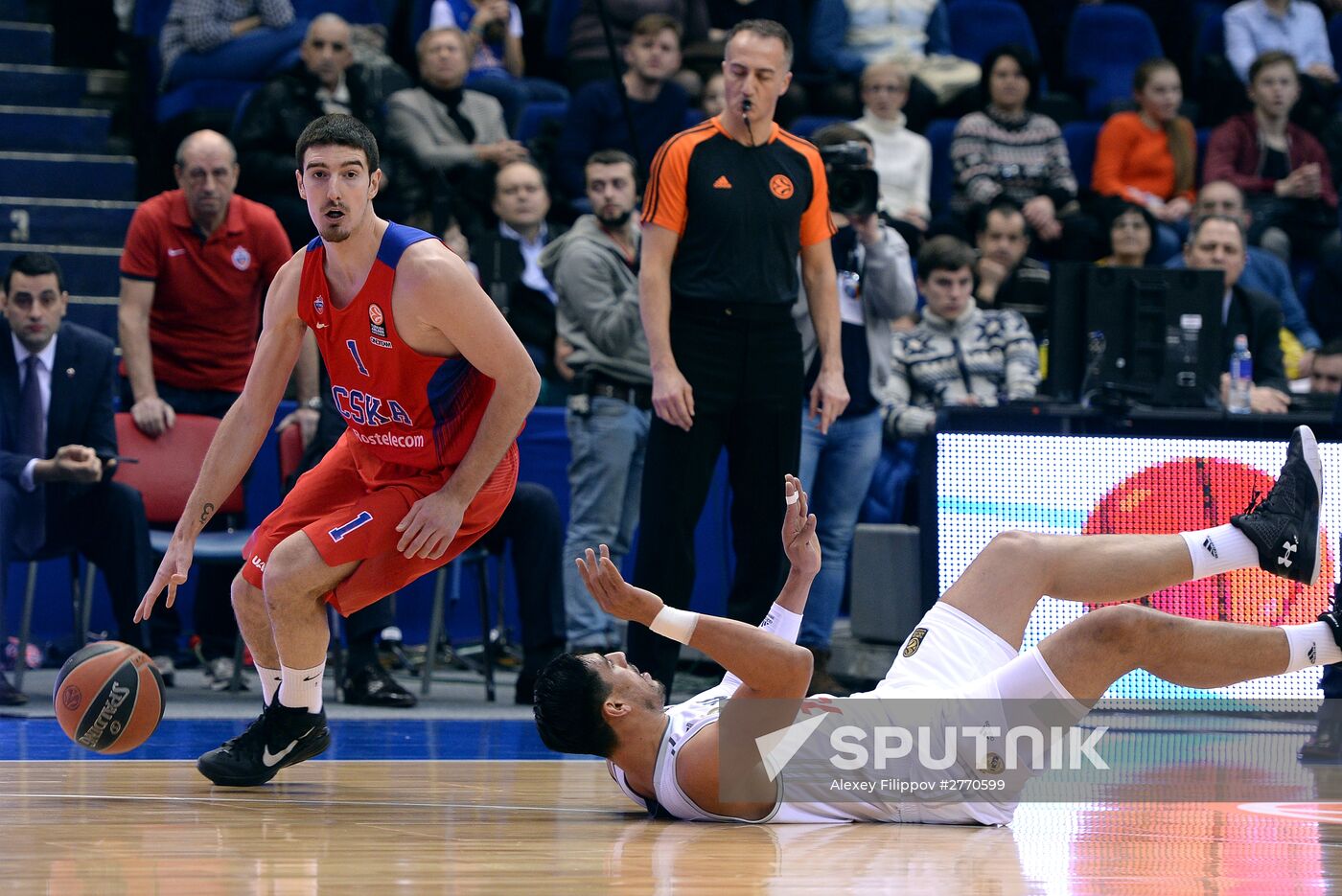 Basketball. Euroleague. CSKA vs. Real