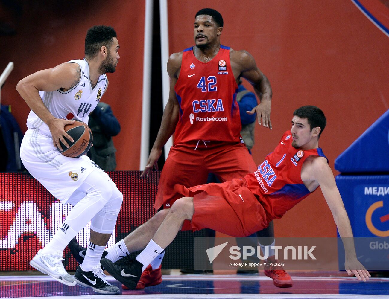 Basketball. Euroleague. CSKA vs. Real