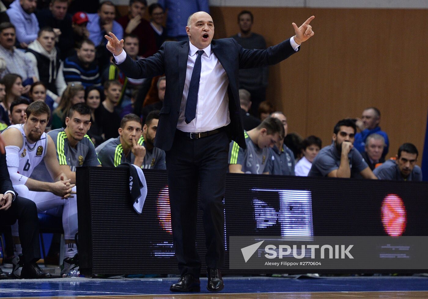 Basketball. Euroleague. CSKA vs. Real