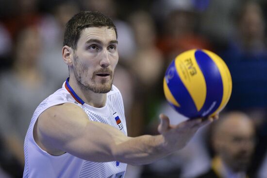 2016 Olympic Games Men's Qualification Volleyball Tournament. Russia vs. Bulgaria