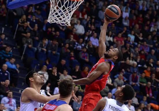 Basketball. Euroleague. CSKA vs. Real