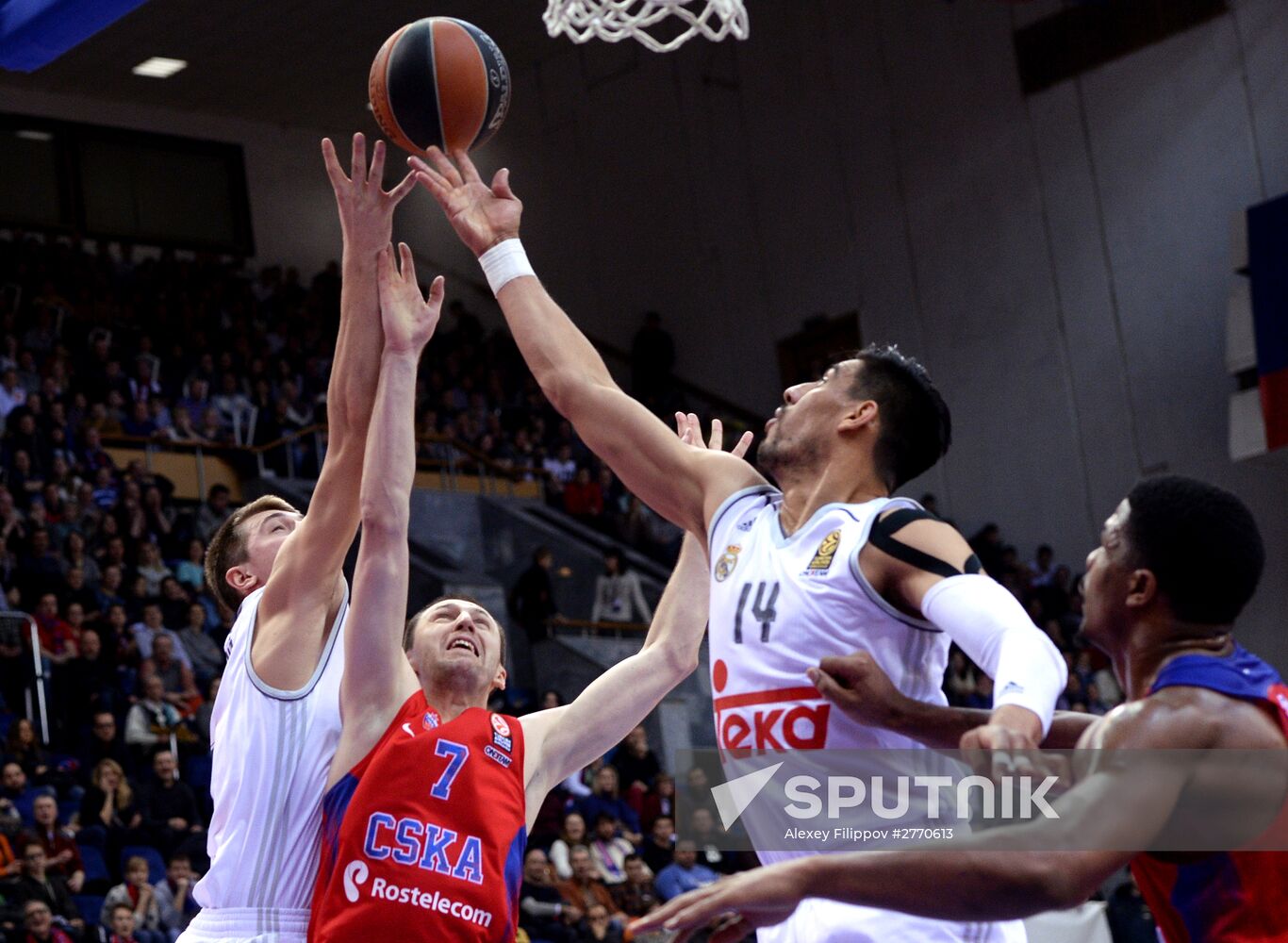 Basketball. Euroleague. CSKA vs. Real