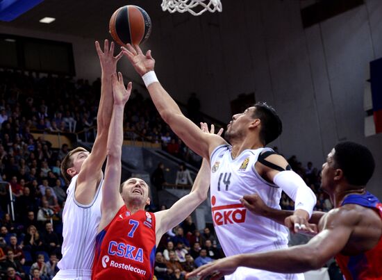 Basketball. Euroleague. CSKA vs. Real