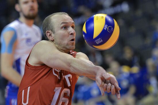 2016 Olympic Games Men's Qualification Volleyball Tournament. Russia vs. Bulgaria