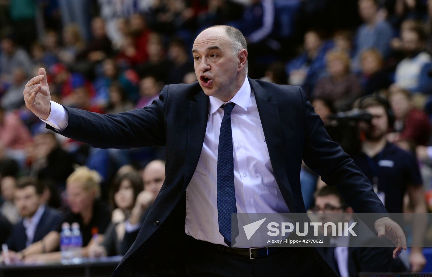 Basketball. Euroleague. CSKA vs. Real