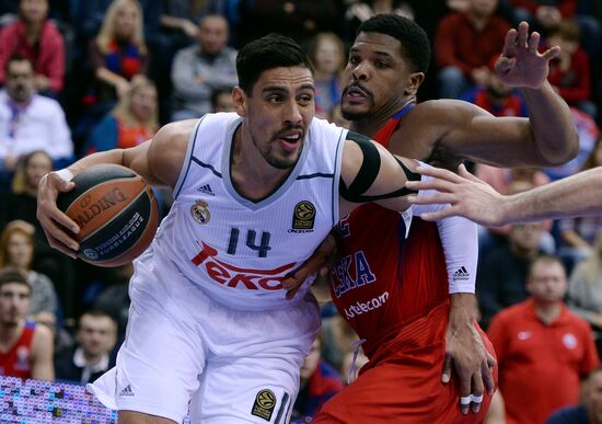 Basketball. Euroleague. CSKA vs. Real