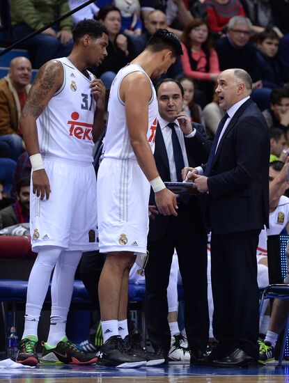 Basketball. Euroleague. CSKA vs. Real