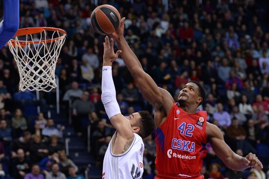 Basketball. Euroleague. CSKA vs. Real